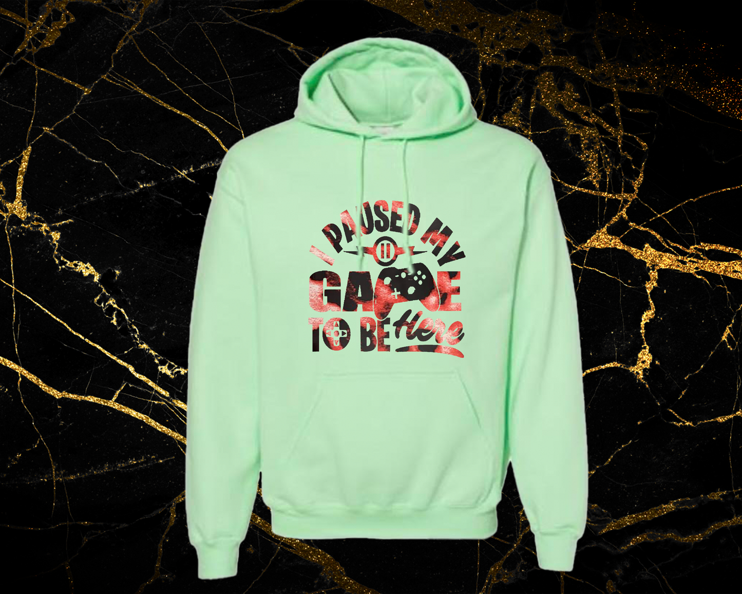 leopard 3_mint green