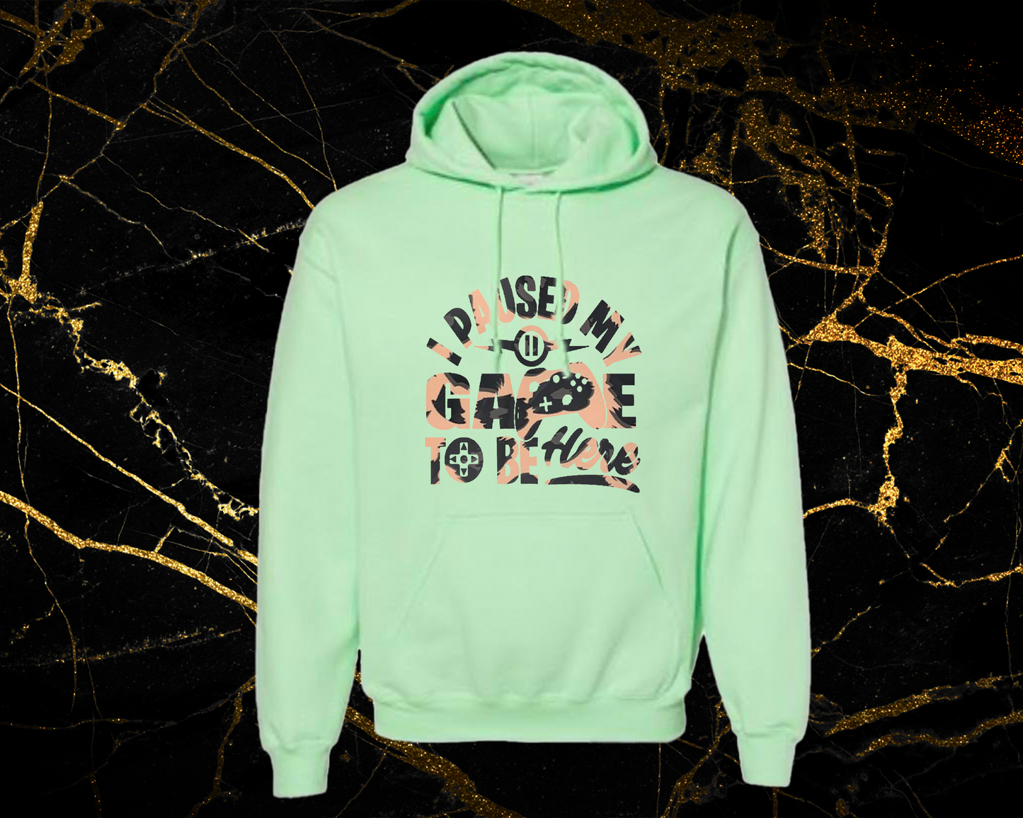 leopard 4_mint green