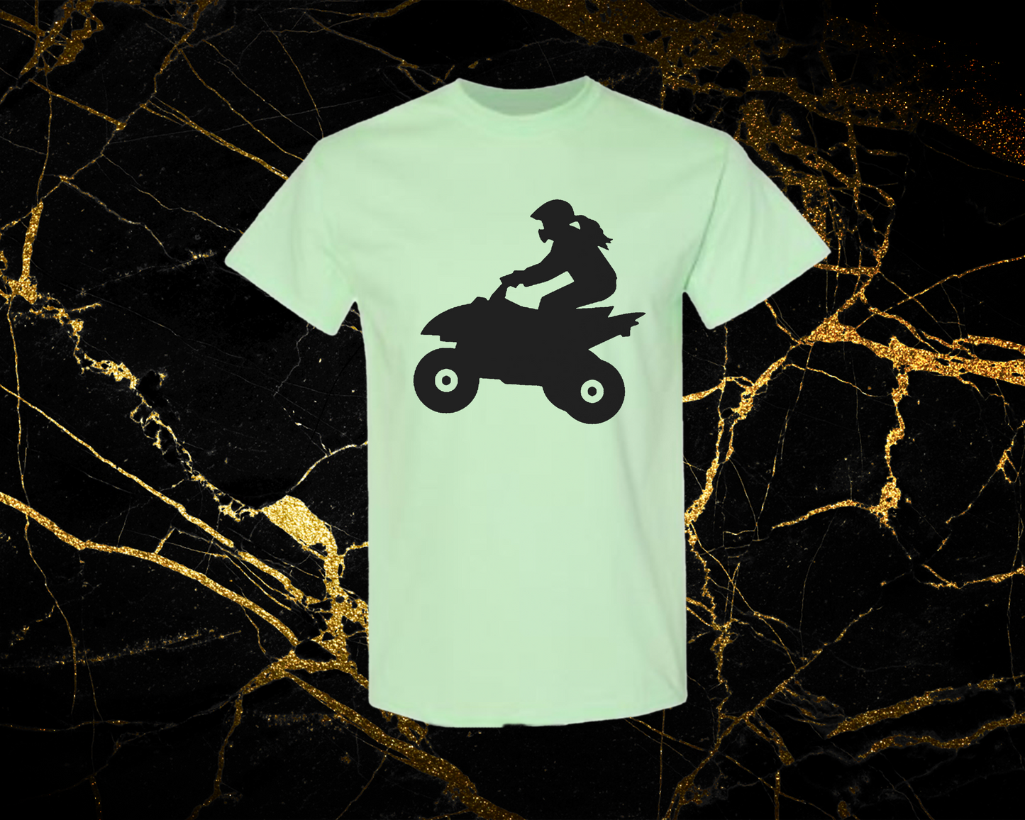 black_mint green