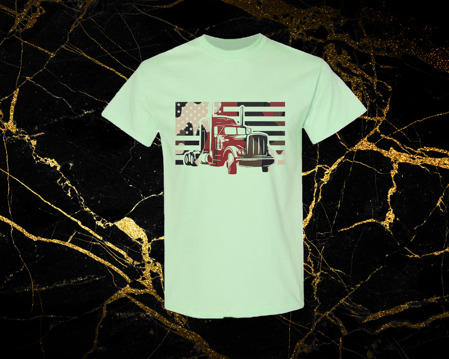 brown camo_mint green