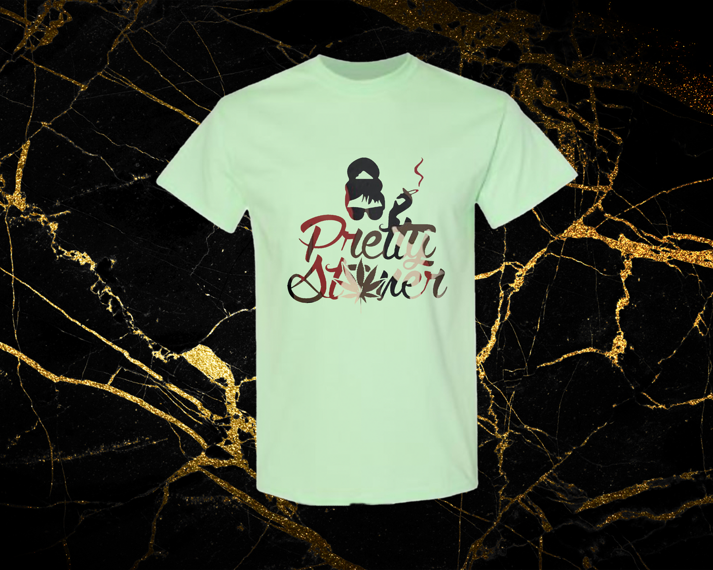 brown camo_mint green