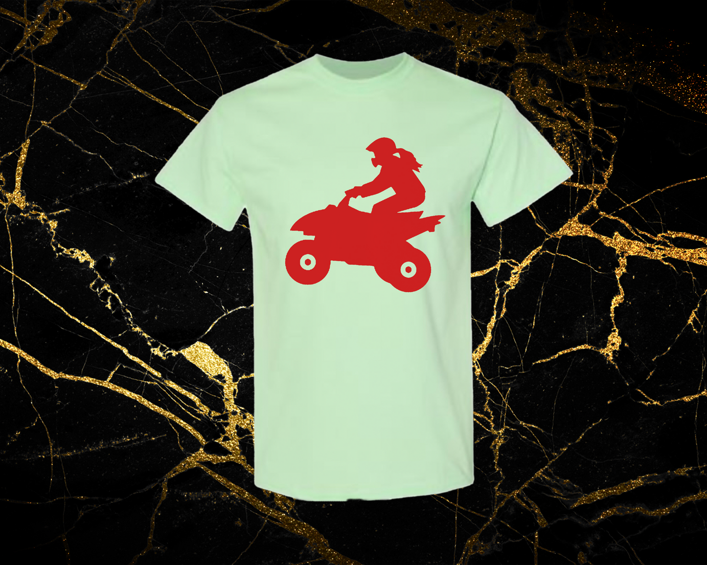 red_mint green