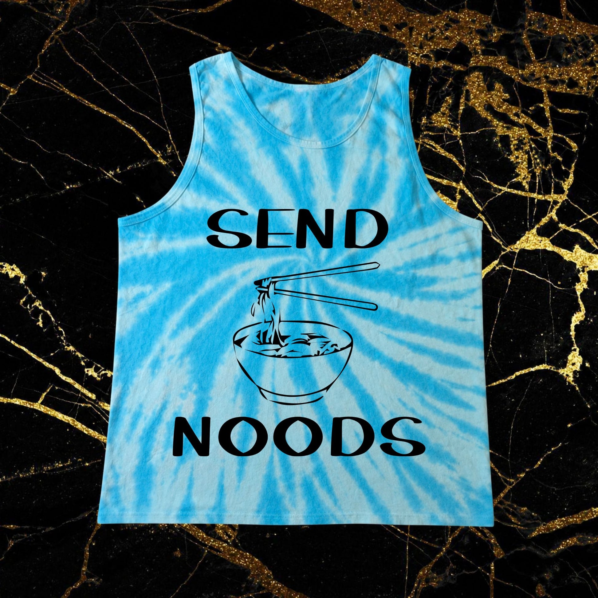 blue tie dye