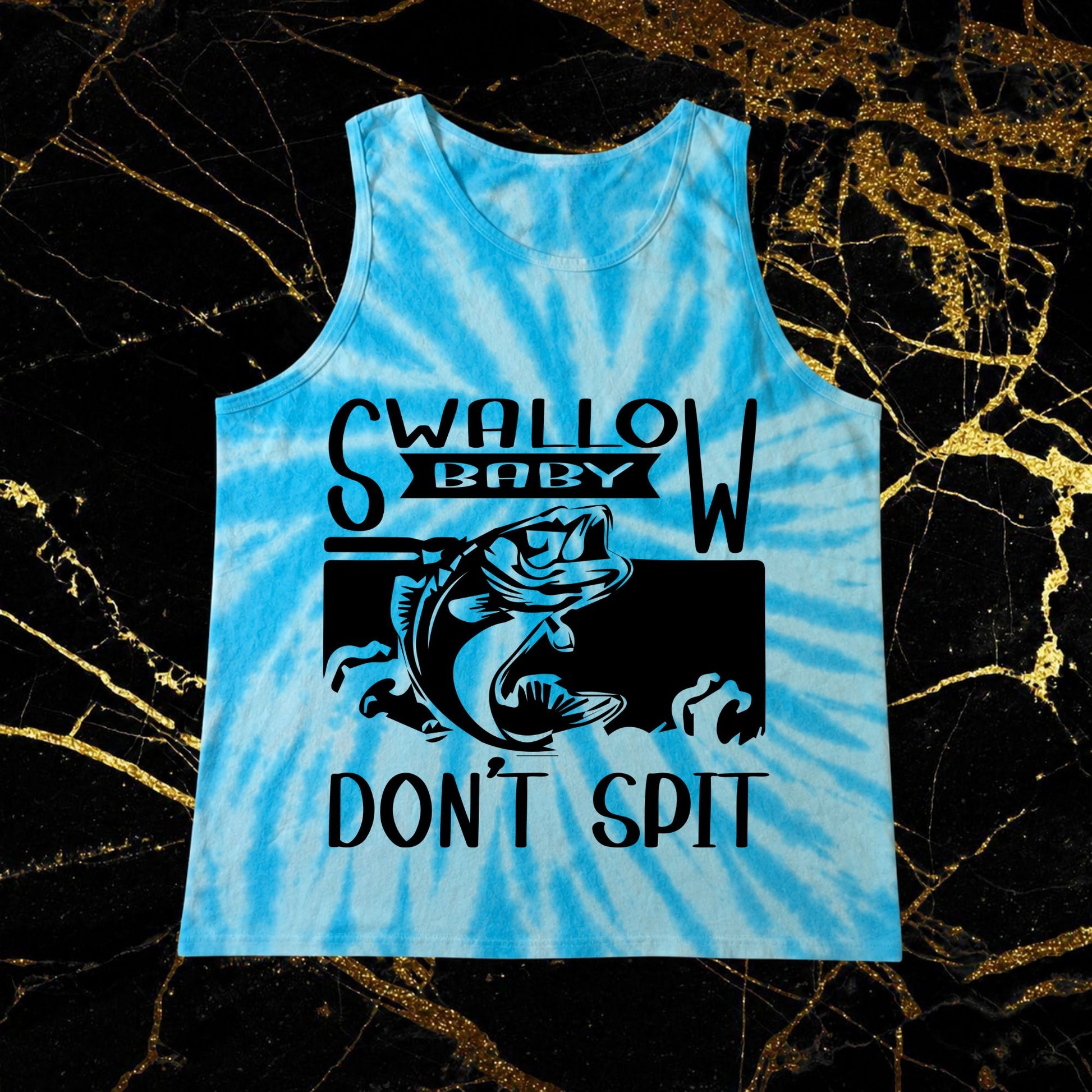blue tie dye