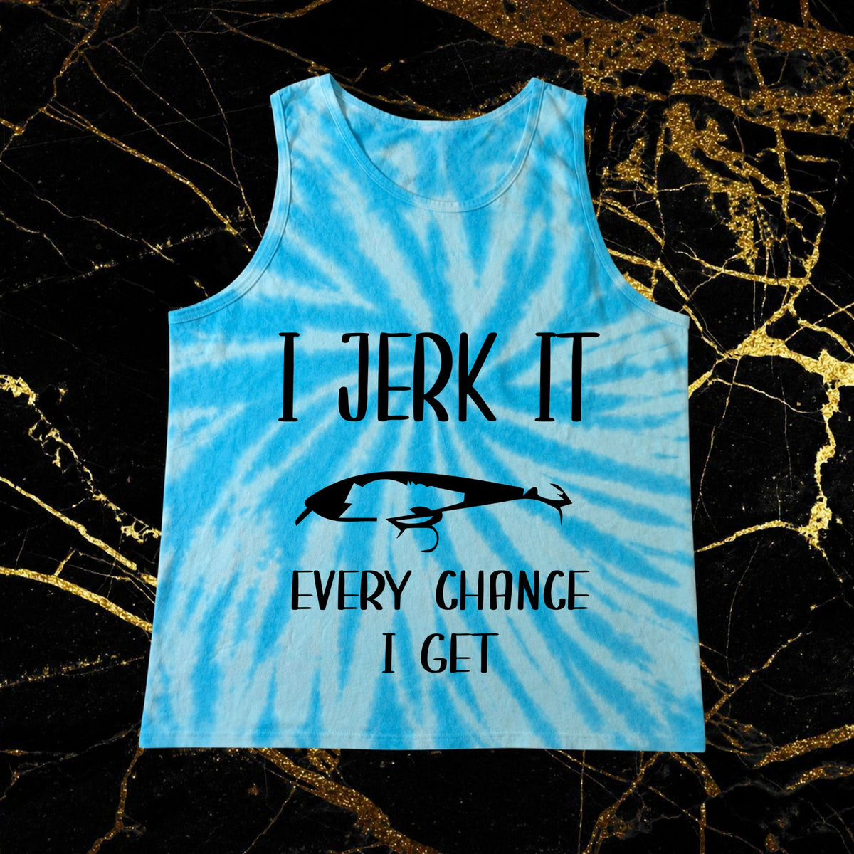 blue tie dye