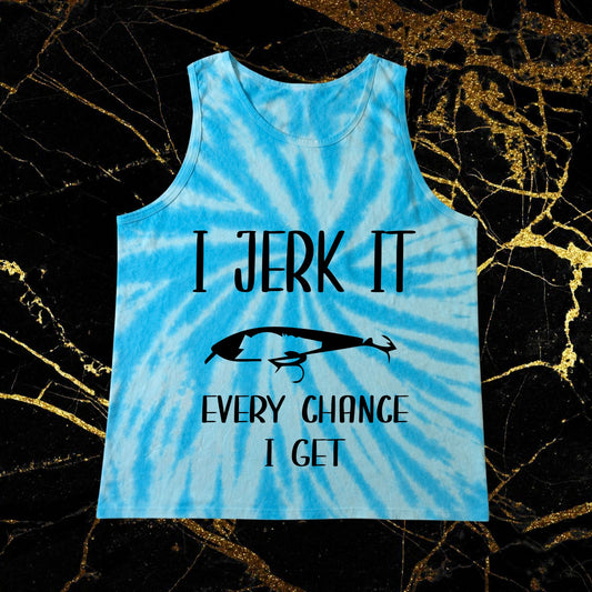 blue tie dye