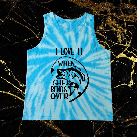 blue tie dye