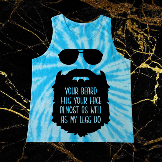 blue tie dye