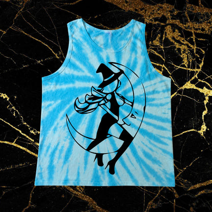 blue tie dye