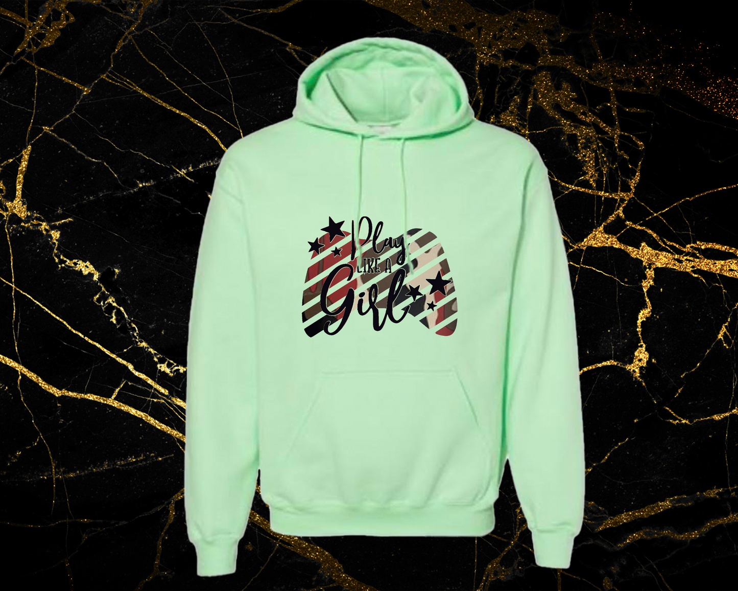 brown camo_mint green