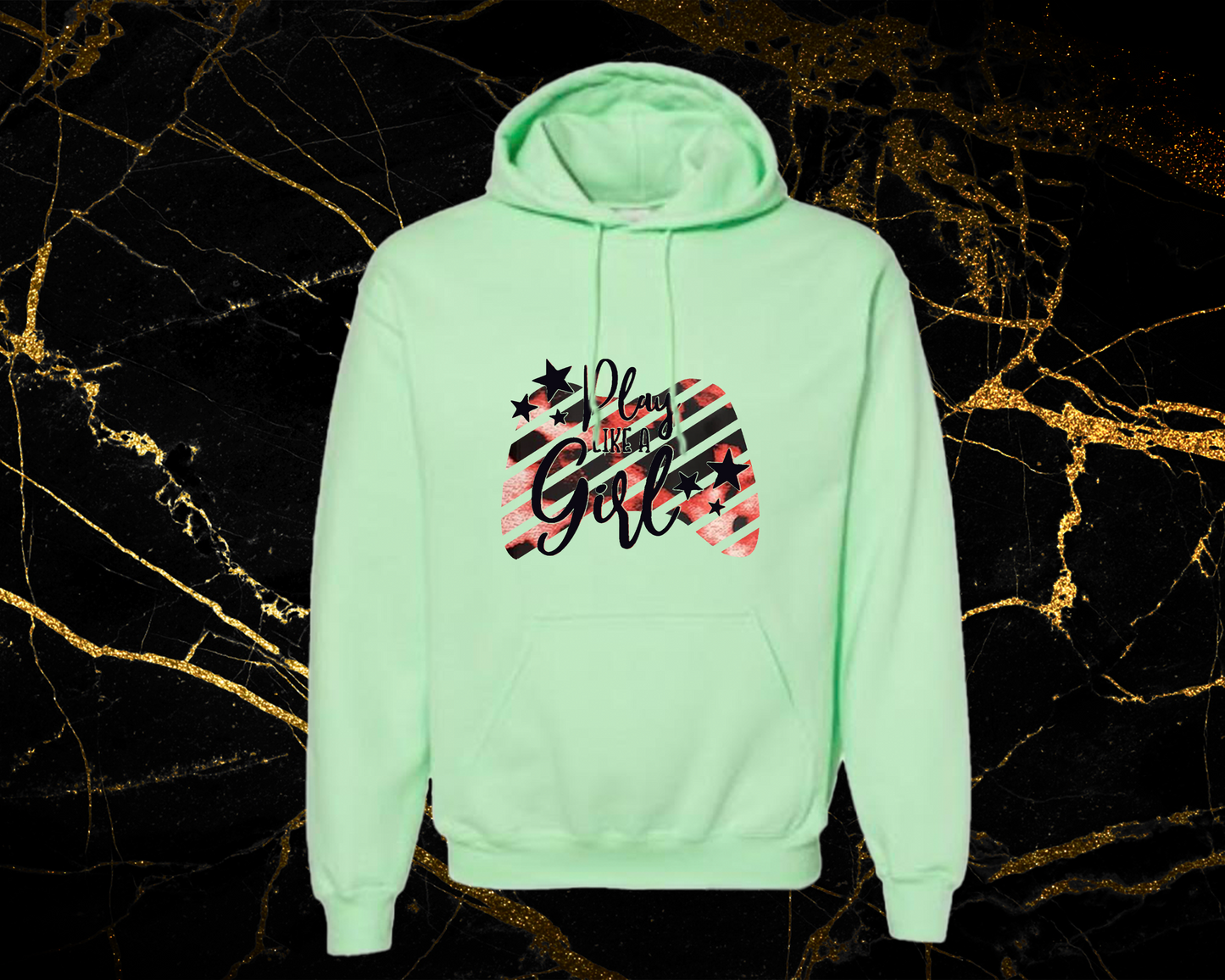 leopard 3_mint green