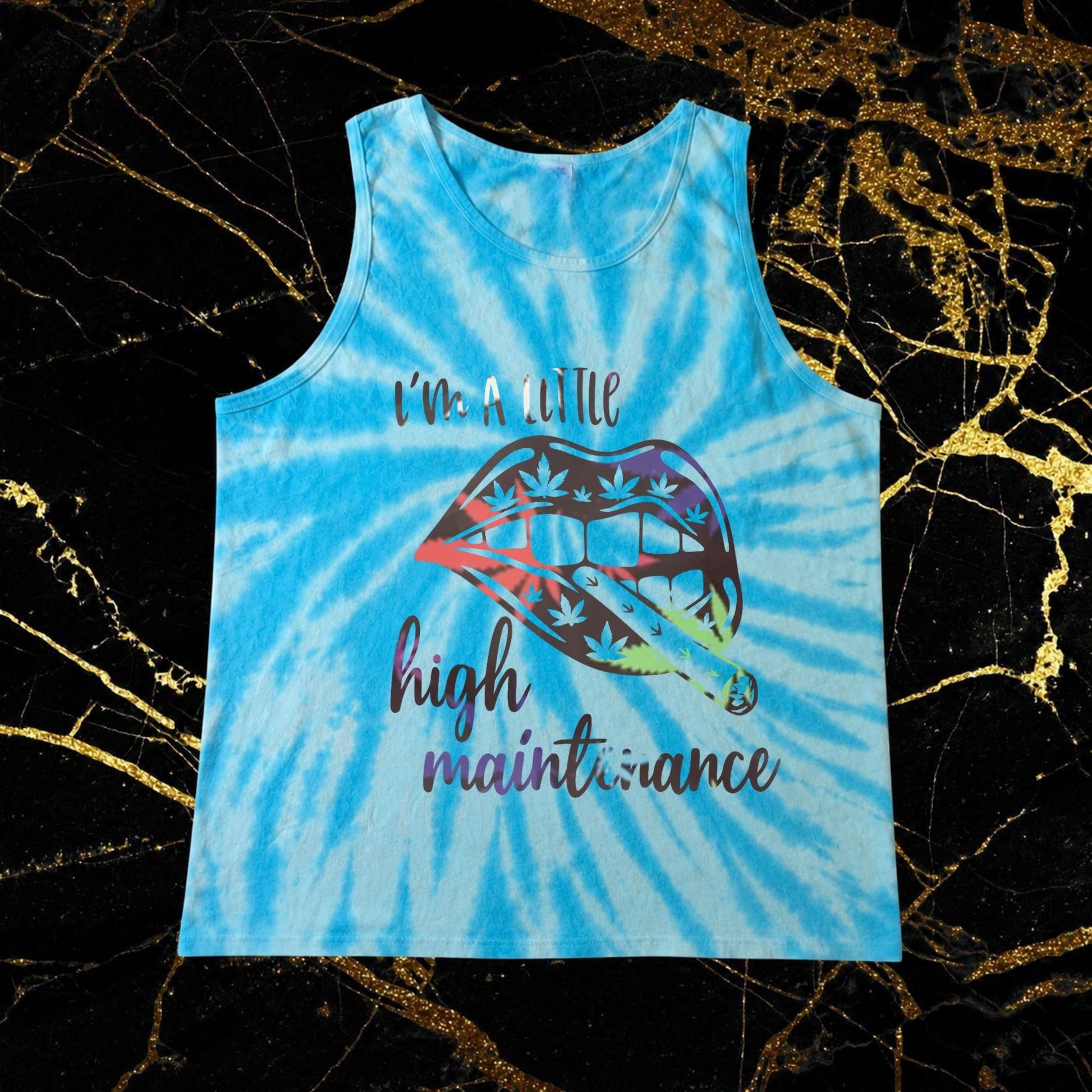 leafs 4_blue tie dye