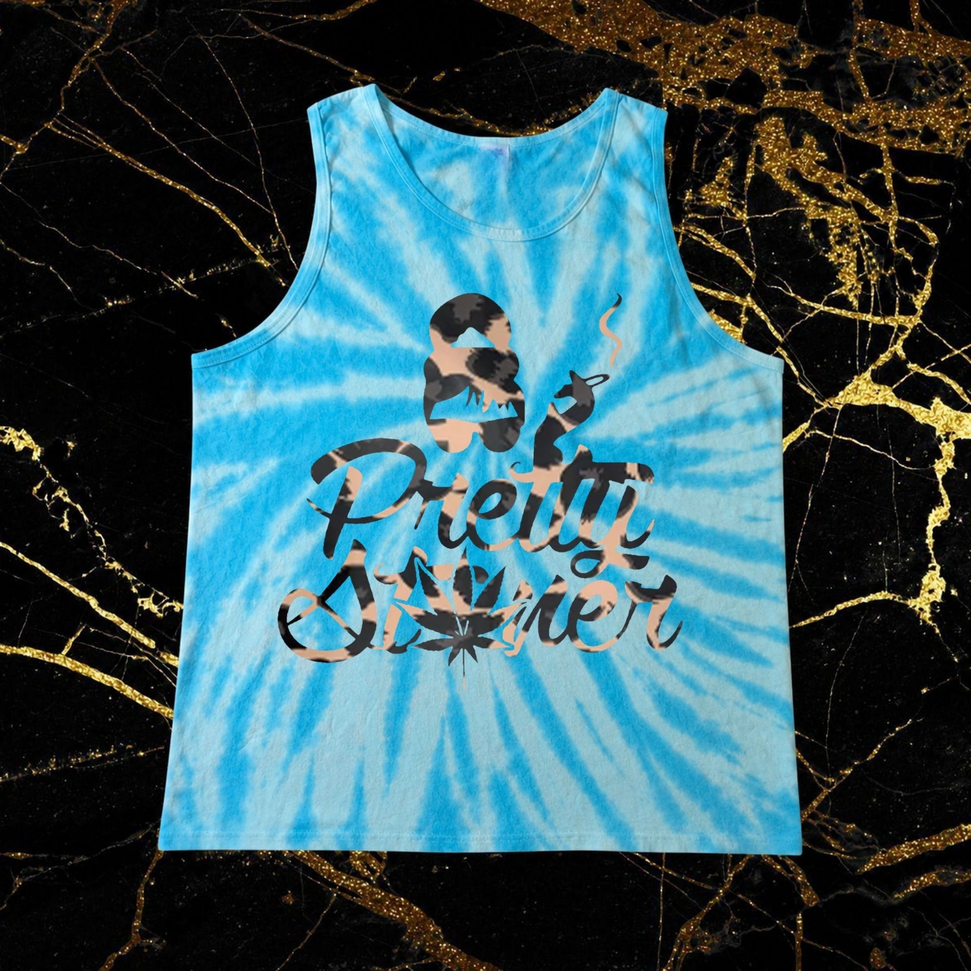 leopard 4_blue tie dye
