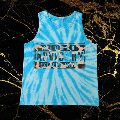 leopard 4_blue tie dye