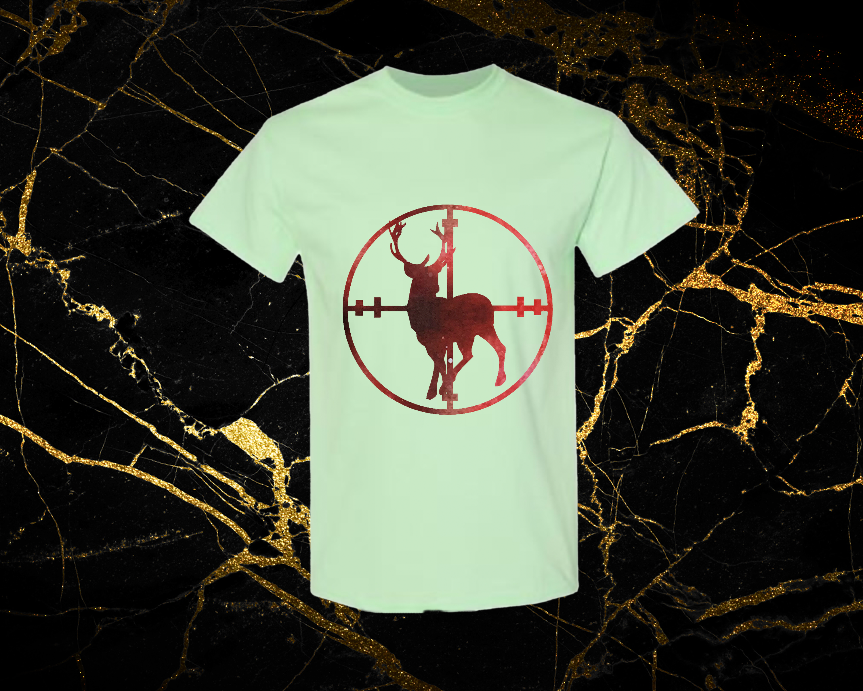 red galaxy_mint green