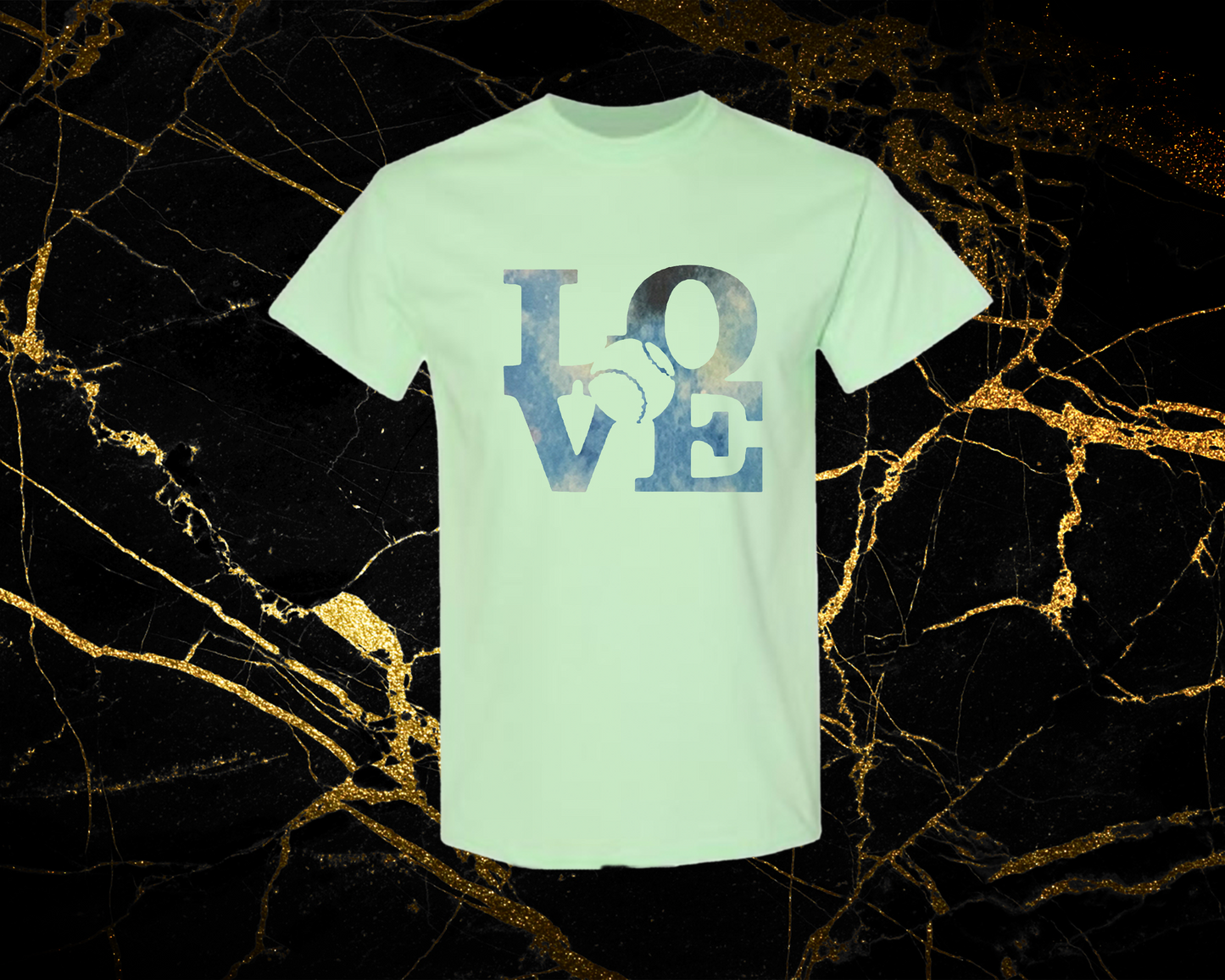 blue galaxy_mint green