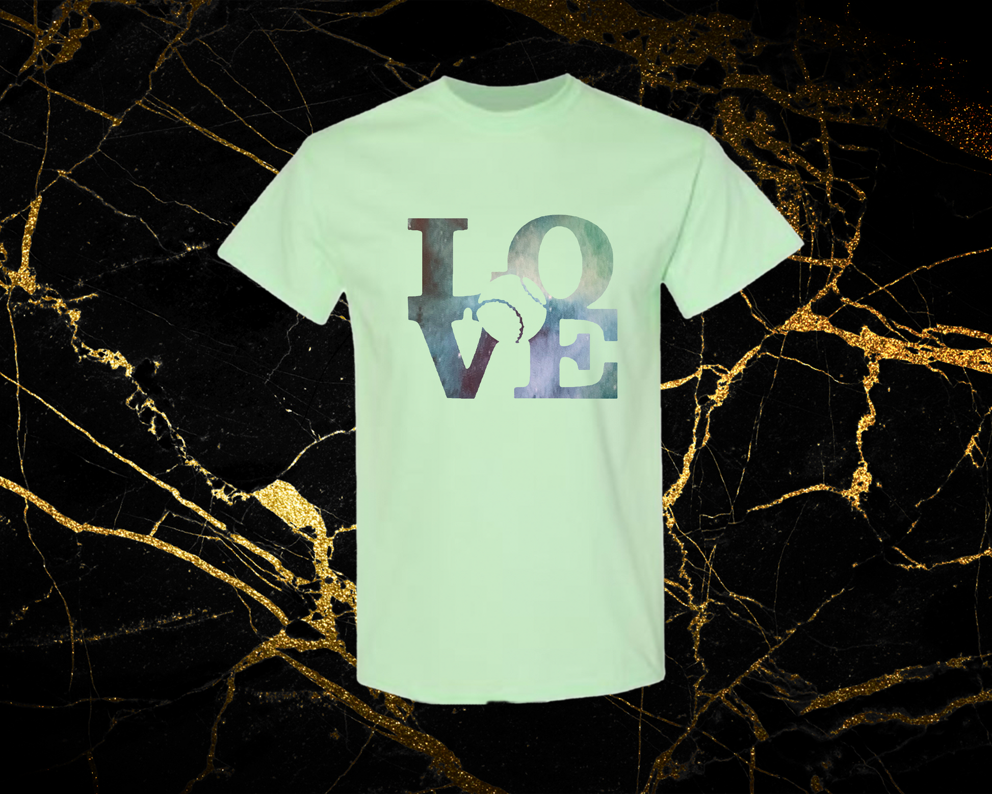 green galaxy_mint green