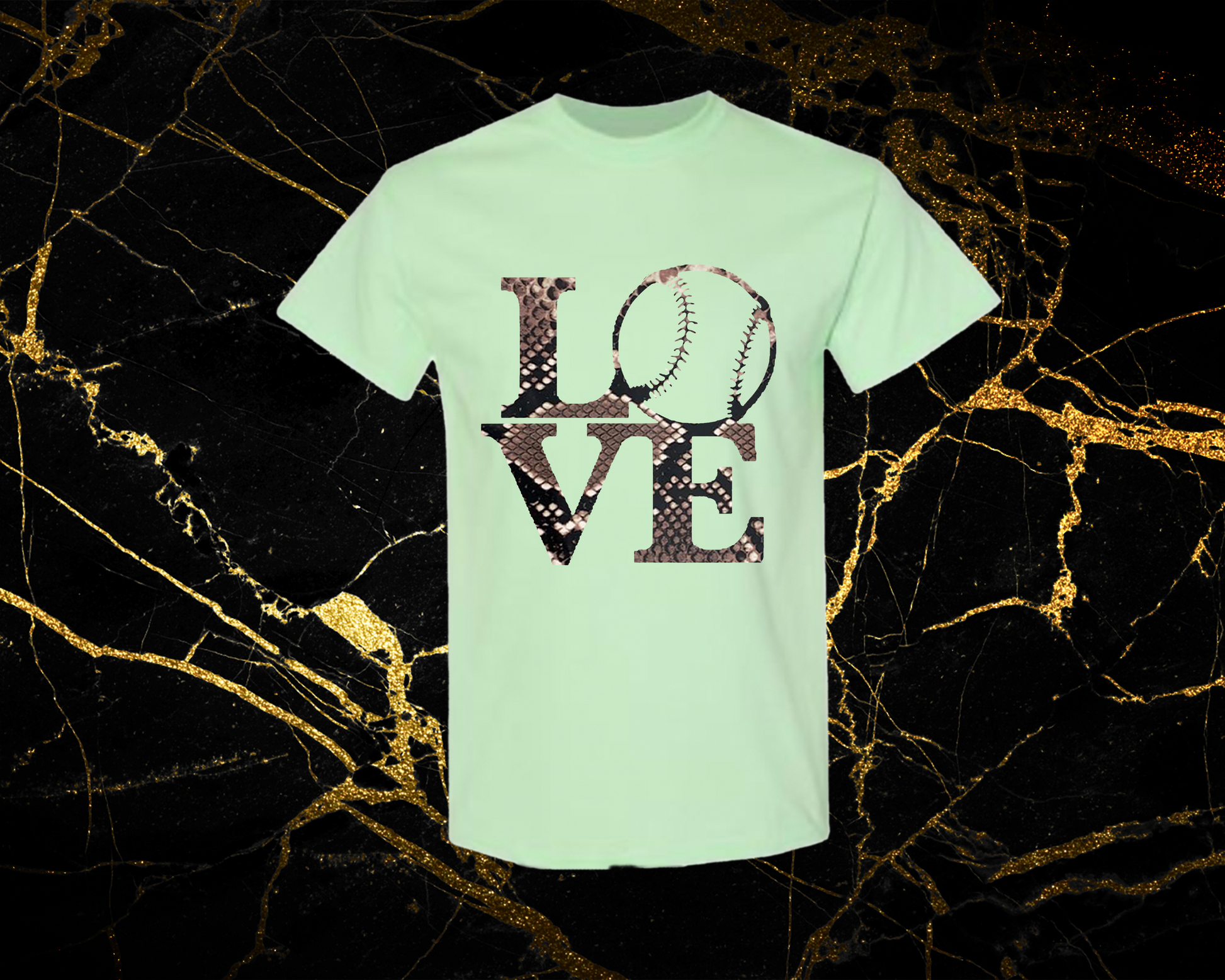 snake 2_mint green